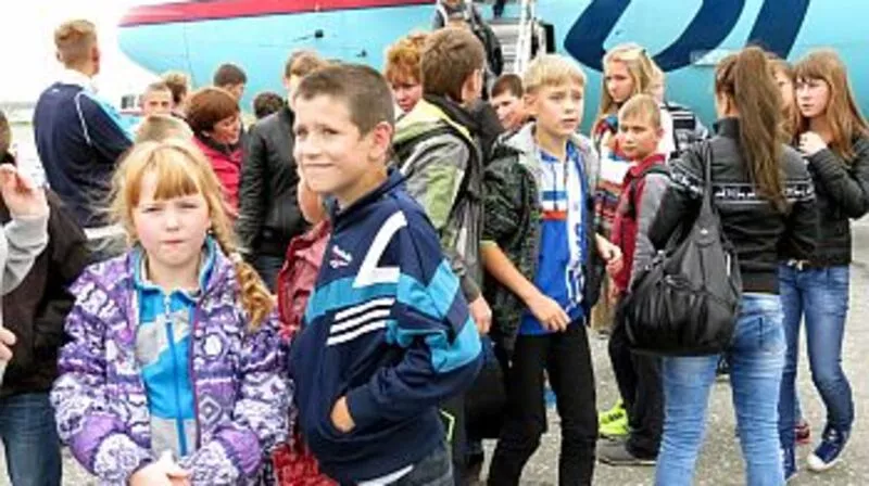 Сахалин принял третью группу детей из пострадавших районов ДФО