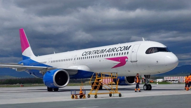 Самолет компании Centrum Air впервые приняли на Сахалине