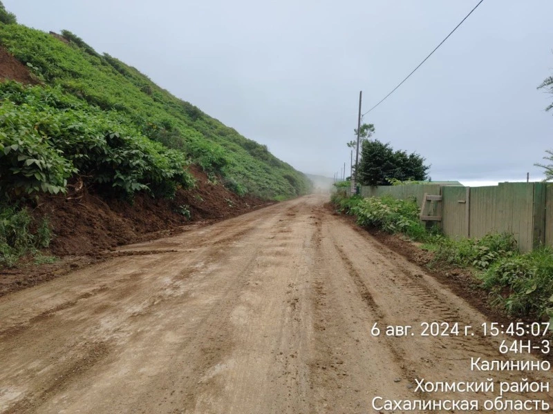 На дороге Невельск — Томари — аэропорт Шахтерск восстановили движение