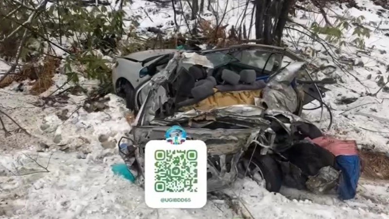 Страшное ДТП с одним пострадавшим произошло на Сахалине