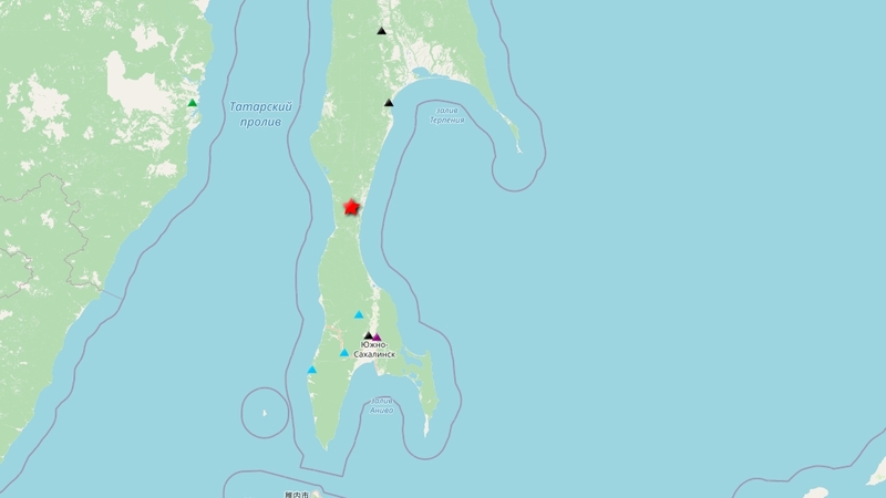 Жители Сахалина ночью ощутили землетрясение