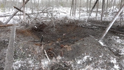 В Корсаковском районе взорвали 50-килограммовую авиабомбу