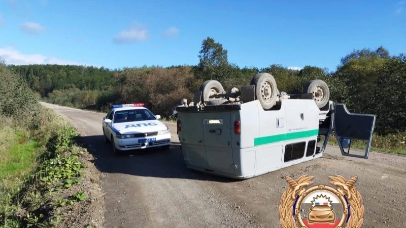 ДТП с автомобилем УАЗ произошло в Корсаковском районе 20 сентября