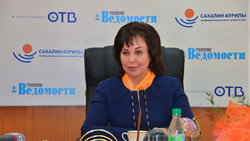 Председатель сахалинского правительства поздравила РИА «Сахалин-Курилы» с юбилеем