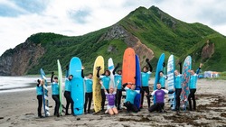 Жителей Сахалина приглашают на обучение серфингу          