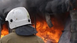 Вспыхнувший в гараже автомобиль едва не уничтожил соседние дом и баню под Корсаковом