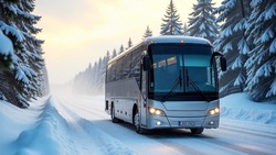 Рейсы пяти автобусов возобновили с открытием участка трассы Южно-Сахалинск – Оха