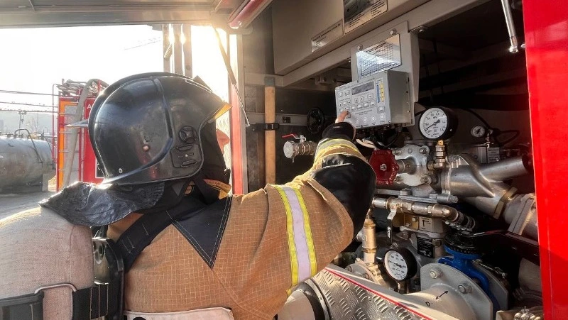 Частный дом разгорелся в Новоалександровке утром 17 января 