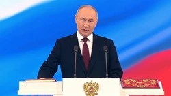 В пятый раз Владимир Путин принес присягу президента России