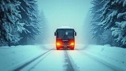Рейсы двух автобусов в Долинском районе восстановят только утром 18 января 