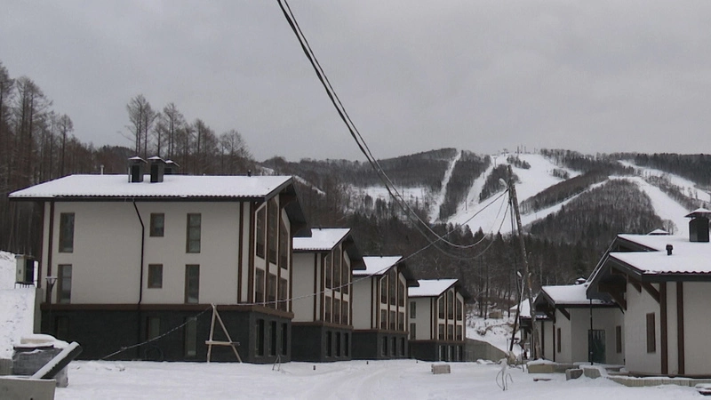 Сахалинское шале готовится к приему первых гостей
