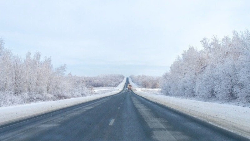Участок дороги Лиственничное — Охотское открыли для движения всех видов транспорта