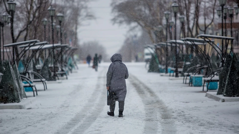 Синоптики сообщают, что циклон задержится на Сахалине