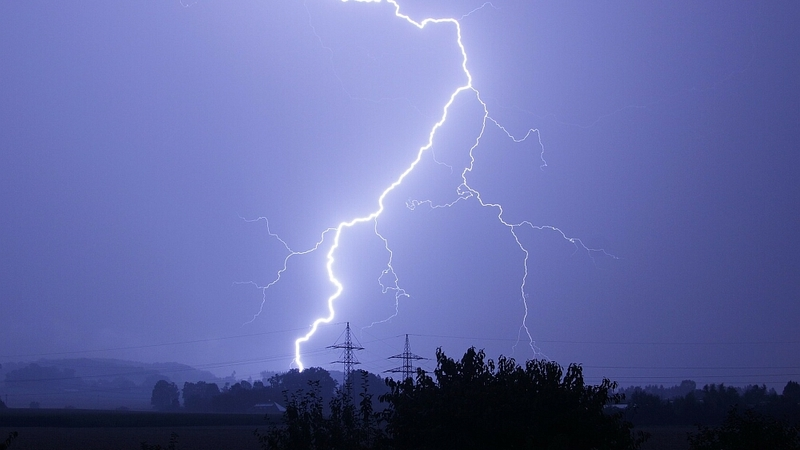 На юге Сахалина прогремела первая в этом году гроза