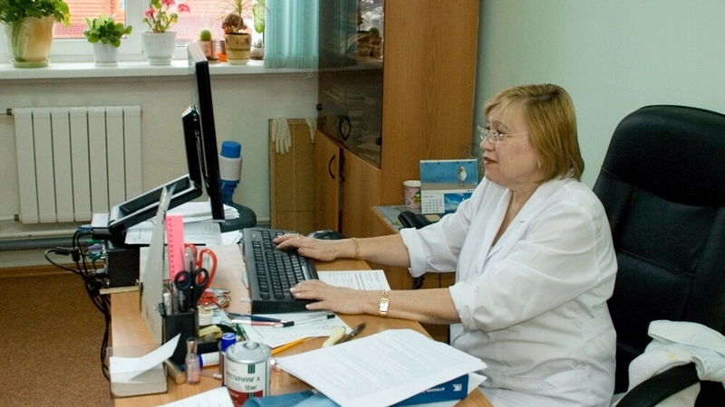 Милидина Людмила Григорьевна, физиотерапевт областного врачебно-физкультурного диспансера