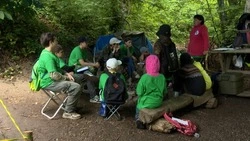 Участники лагеря «Родник» прошли настоящую «лесную школу». Среда обитания 17.08.23