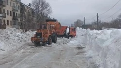 Очистку Охи от снега продолжают: вывезли почти 40 тысяч кубометров