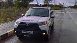 На аварийные участки федеральных трасс на Сахалине вышел «Дорожный патруль»