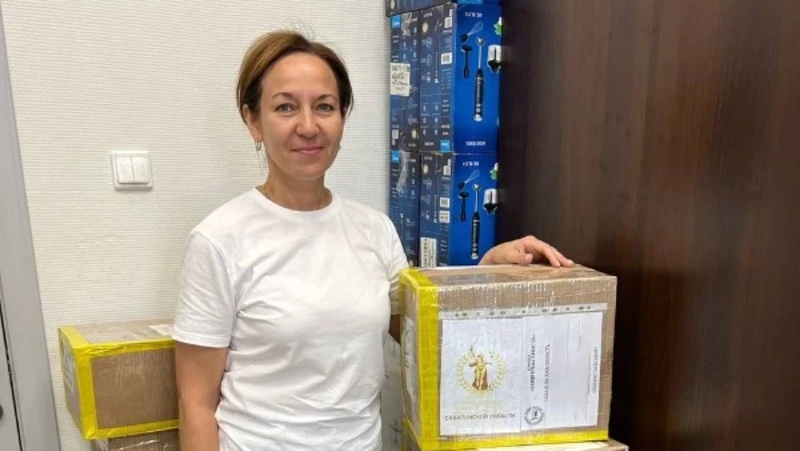 Частичку тепла и ценные вещи направили в зону СВО для сахалинских солдат