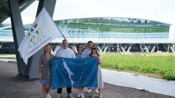 Флаг всероссийского конкурса «Мастер года» приняли на Сахалине