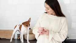 Владельцам собак напомнили о серьезном вреде кофе для питомцев