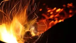 Сахалинские спасатели на лодках добрались до лесного пожара