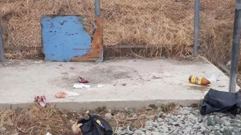 Жадный сахалинский вор украл второй мусорный контейнер в Мицулевке