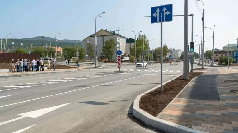 Улицу Комсомольскую открывают для автотранспорта