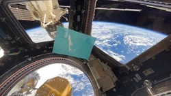 Космический снимок: Сахалинская область из иллюминатора МКС