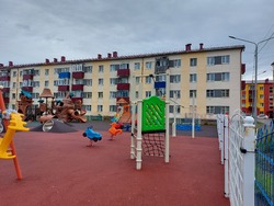 Детскую площадку в Углегорске построили на 8 месяцев раньше плана