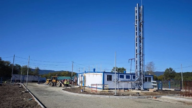 Новую газовую котельную скоро запустят в селе Советском на Сахалине