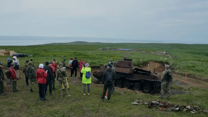 Курсанты и инструкторы Центра «Воин» прибыли на остров Шумшу