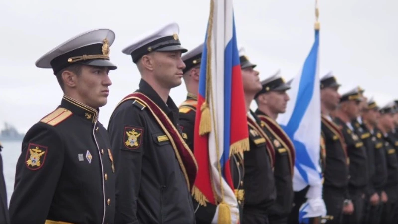 Патриотическую акцию «Сила в правде — 2025» с боевыми кораблями провели на Итурупе