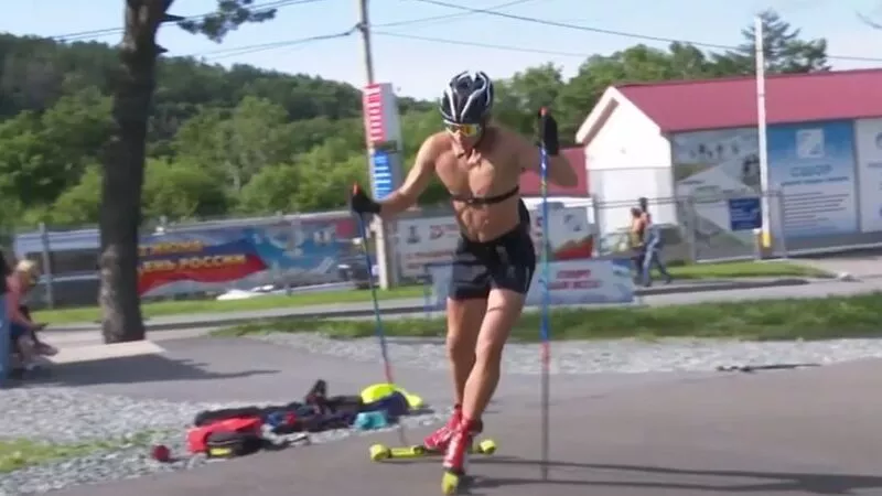 В Томари и Южно-Сахалинске с бешеной скоростью носятся лыжероллеры