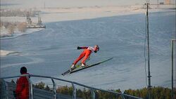 Летающие лыжники Сахалина вошли в десятку лучших чемпионата России
