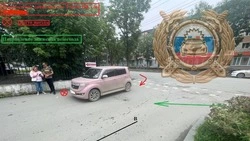 Женщина за рулем иномарки сбила пенсионерку во дворе Южно-Сахалинска