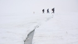 В МЧС предупредили рыбаков Сахалина о непрочном льде в заливе Мордвинова 24 января