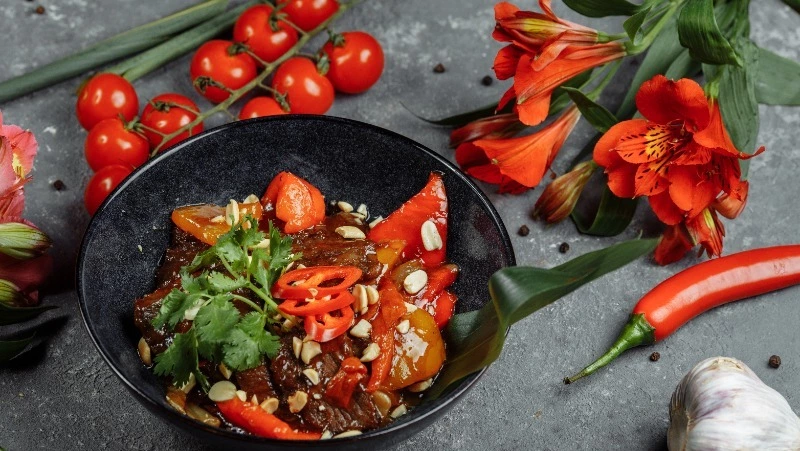 Помидоры по-корейски: быстрый рецепт