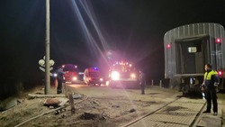 ГИБДД найдет виновника аварии с участием поезда в Долинском районе