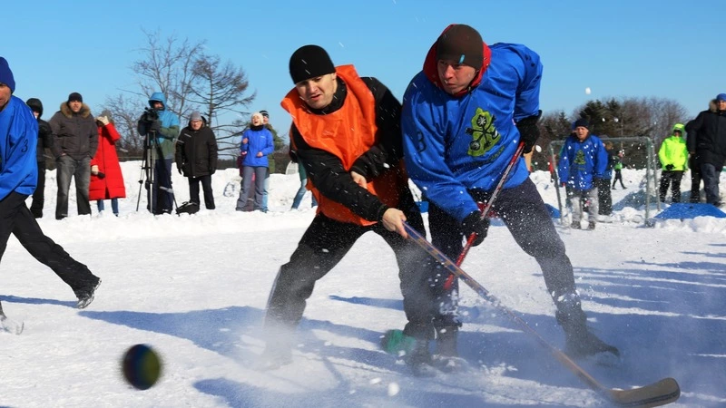 В Корсакове разыграли медали «Хоккея в валенках»