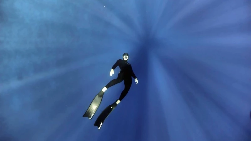 Мировой чемпион по фридайвингу побеседовал с журналистами на Сахалине