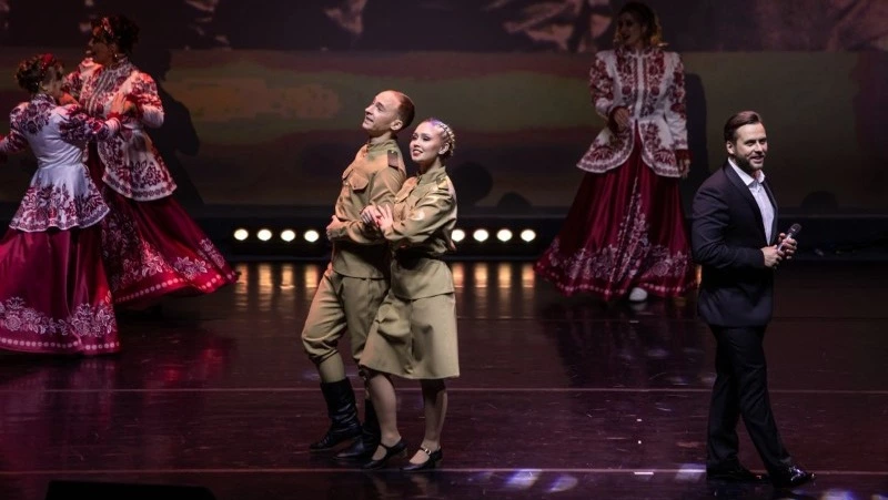 Ансамбль «Русский терем» представил концерт о войне и мире в Южно-Сахалинске