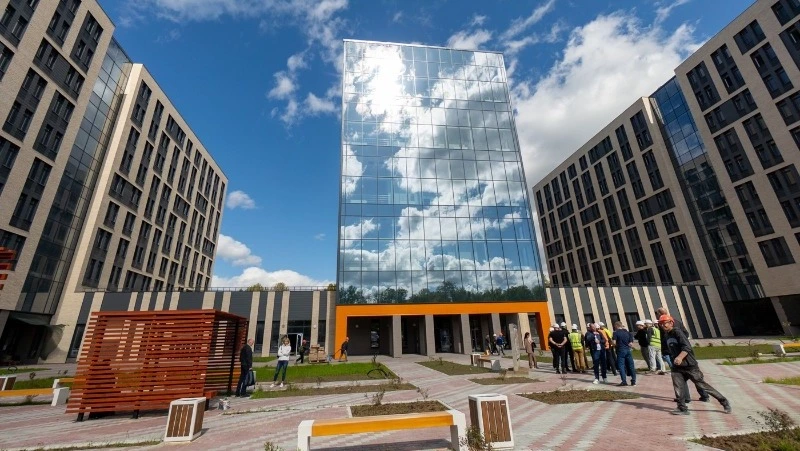 Студгородок СахалинТех в Южно-Сахалинске готовят к сдаче