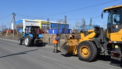 Ямочный ремонт дорог стартовал в Поронайском районе