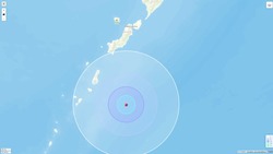 Землетрясение магнитудой 4,2 произошло недалеко от Северных Курил 10 января