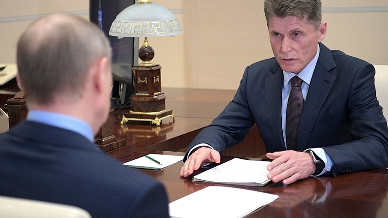 Кожемяко рассказал Путину про зарплаты бюджетников на Сахалине