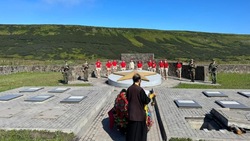 Останки советских солдат времен Второй мировой войны захоронили на Сахалине и Курилах