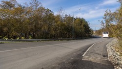 Ремонт дороги к психиатрической больнице в Южно-Сахалинске завершат к 1 октября