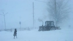Режим повышенной готовности ввели в Томаринском районе из-за обилия снега