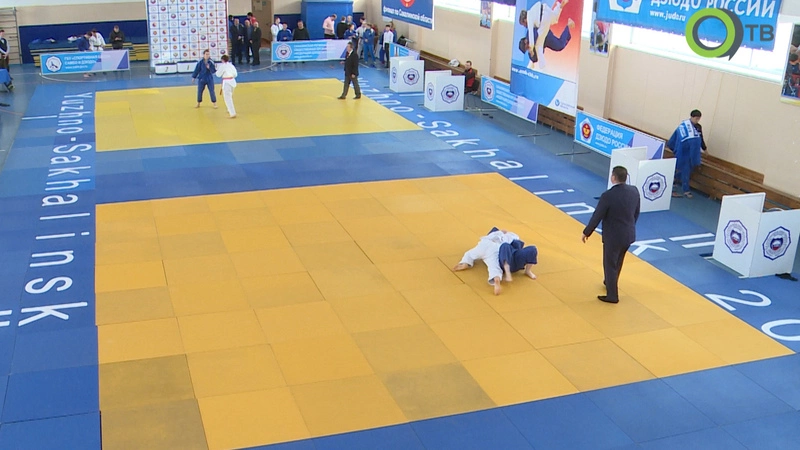 Лучшие дзюдоисты Дальнего Востока сразились в Южно-Сахалинске